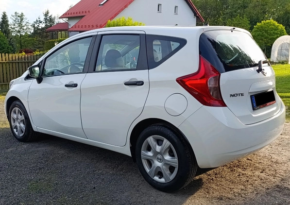 Nissan Note cena 33400 przebieg: 114000, rok produkcji 2016 z Alwernia małe 22